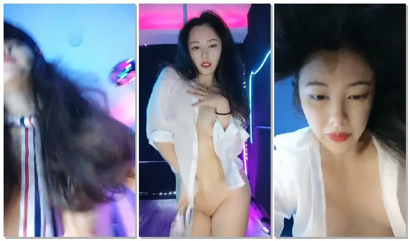 [本土無碼中文]鋼管舞女神的誘惑制服高跟露臉無毛白虎逼性感好身材精彩大秀直播