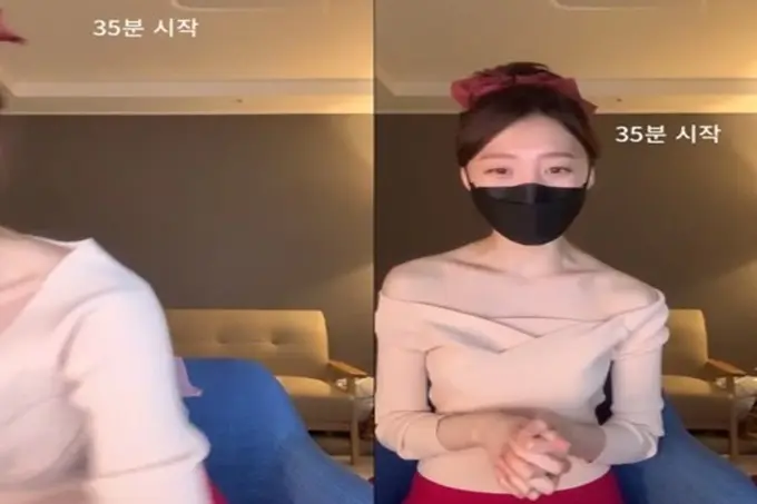 极品女神韩国骚妹女主播BJ直播live诱惑3907